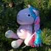 Heegeldatud kaisuloom ponitüdruk Pipa cuddly toy