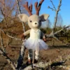 Heegeldatud amigurumi mänguasi baleriin kitseke BELLA