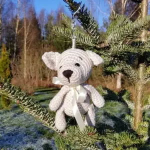 Heegeldatud mänguasi või kotikaunistus koerake MUKI