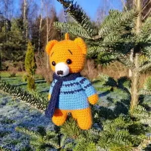 Heegeldatud mänguasi või kotikaunistus rebane FLINT