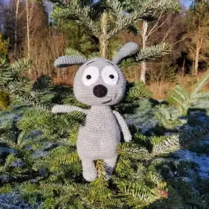 Heegeldatud mänguasi koer PONTU