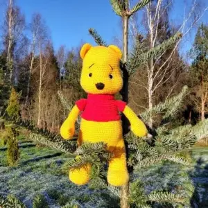 Heegeldatud mänguasi karupoeg PUHH