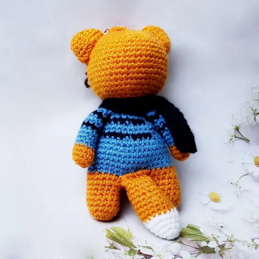 Heegeldatud mänguasi või kotikaunistus rebane FLINT