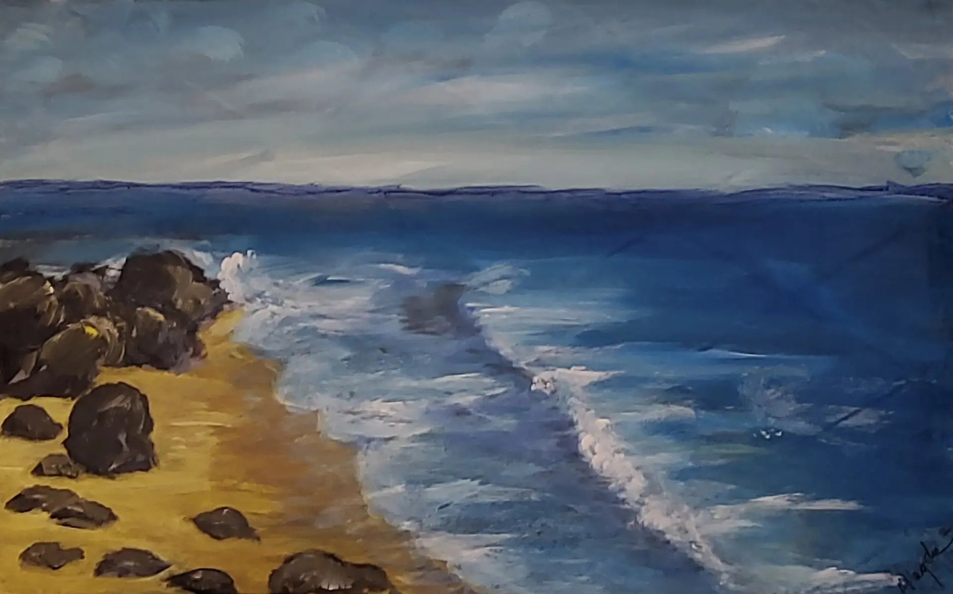 214-Akr&uuml;&uuml;lmaal RAND 53 x 83 cm