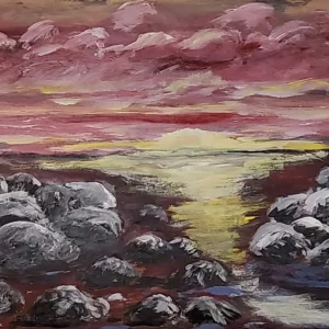 17-Akrüülmaal MERI 53 x 71 cm