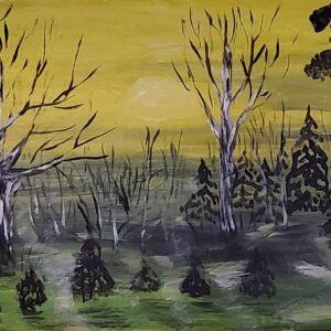 199-Akrüülmaal Maastik 53 x 83 cm