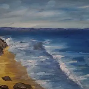 214-Akrüülmaal RAND 53 x 83 cm