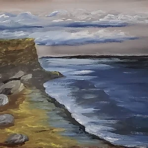 228-Akrüülmaal RANNIK 53 x 77 cm