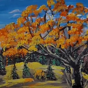 229-Akrüülmaal SÜGIS 53 x 78 cm