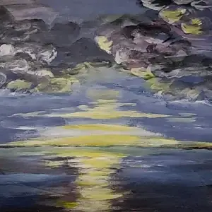 272-Akrüülmaal MERI 53 x 72 cm