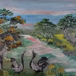 368-Akrüülmaal SOOKURED 53 x 86 cm