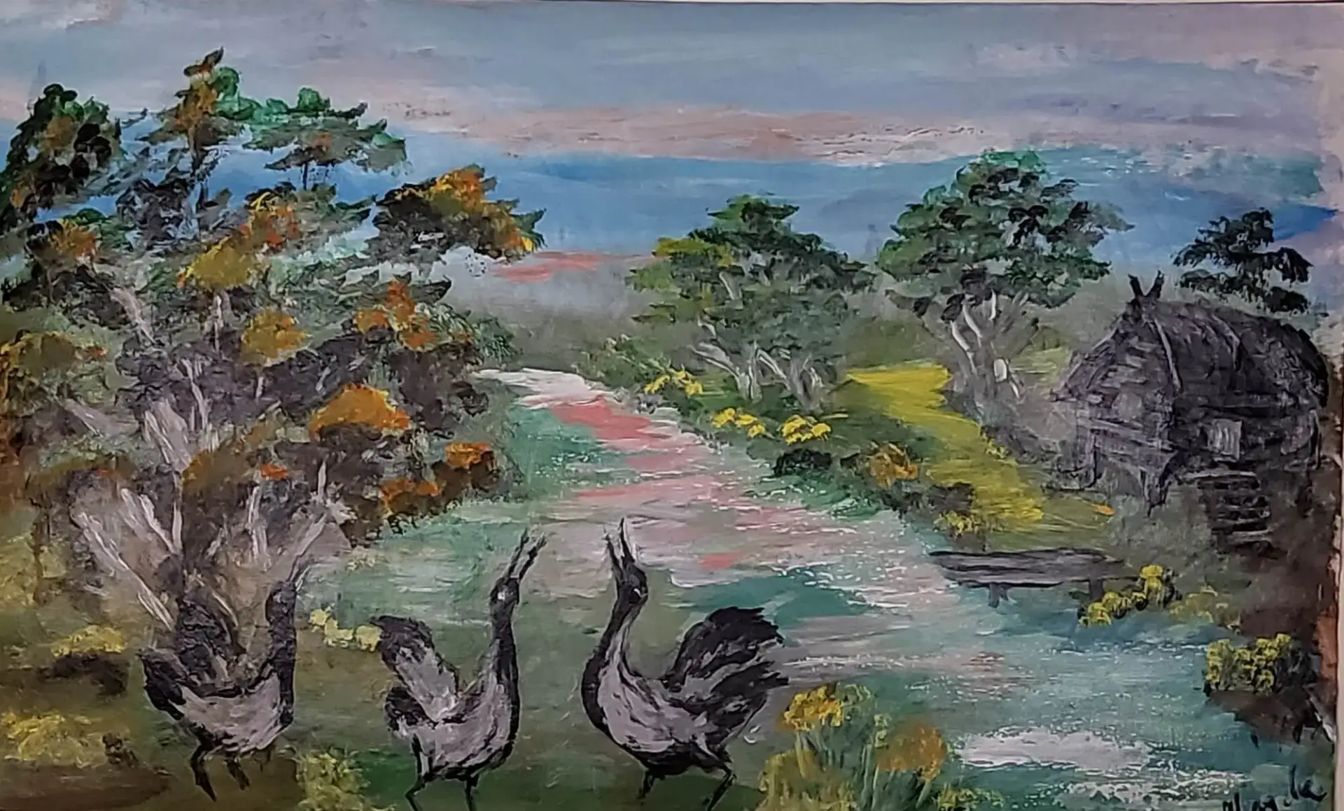 368-Akrüülmaal SOOKURED 53 x 86 cm