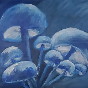 447-Akrüülmaal SININE 53 x 85 cm