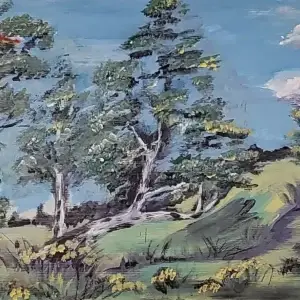 462-Akrüülmaal Maastik 54 x 88 cm