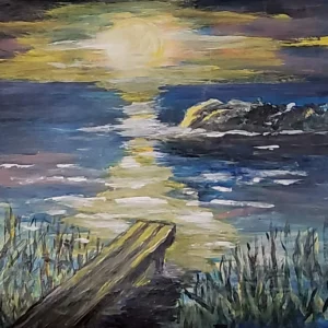 89-Akrüülmaal PURRE 53 x 66 cm